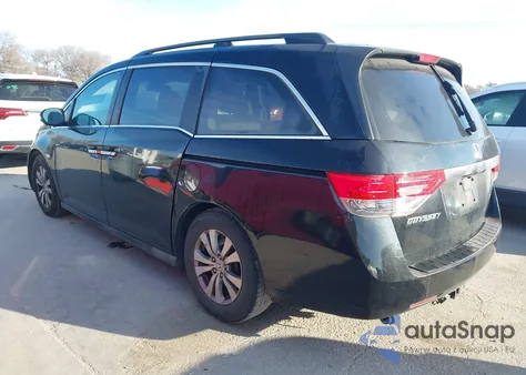 2014 Honda Odyssey Ex-L z USA, uszkodzony, nr VIN 5FNRL5H63EB068452